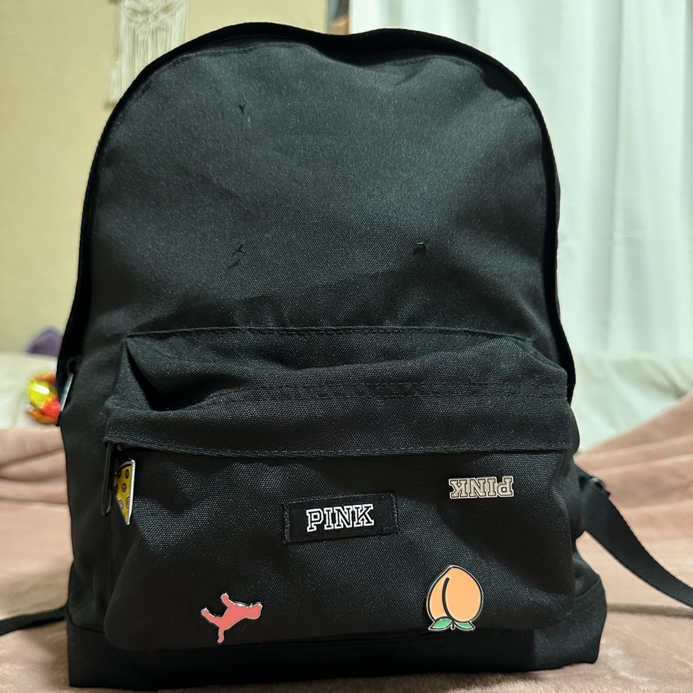 Mini pink backpack